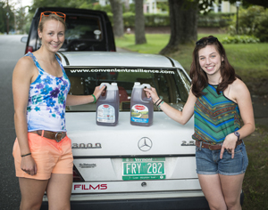 Dana Rubin ’12 and Hannah Blackmer ’12 Hit the Road, Seeking Sustainable-Living Ideas
