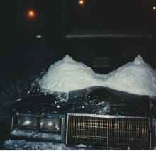 Snow sculpture, 1980s