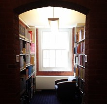 Music library in Pratt Hall