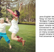 Jane English '64 Amelia Tang '14