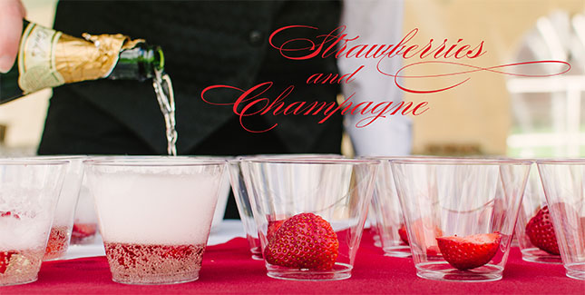 Strawberries and Champagne banner