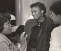Betty Shabazz at the Black Alumnae Conference 1983