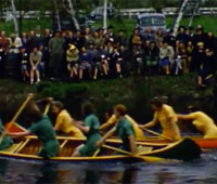 Outing Club canoe race 1939