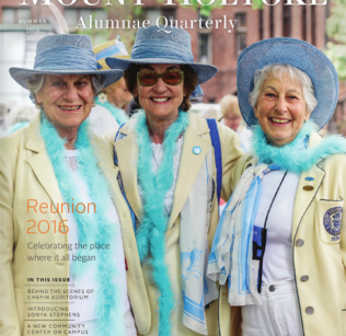 Alumnae Quarterly cover Summer 2016