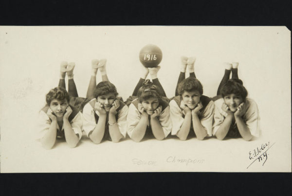 Mount Holyoke basketball team, circa 1916
